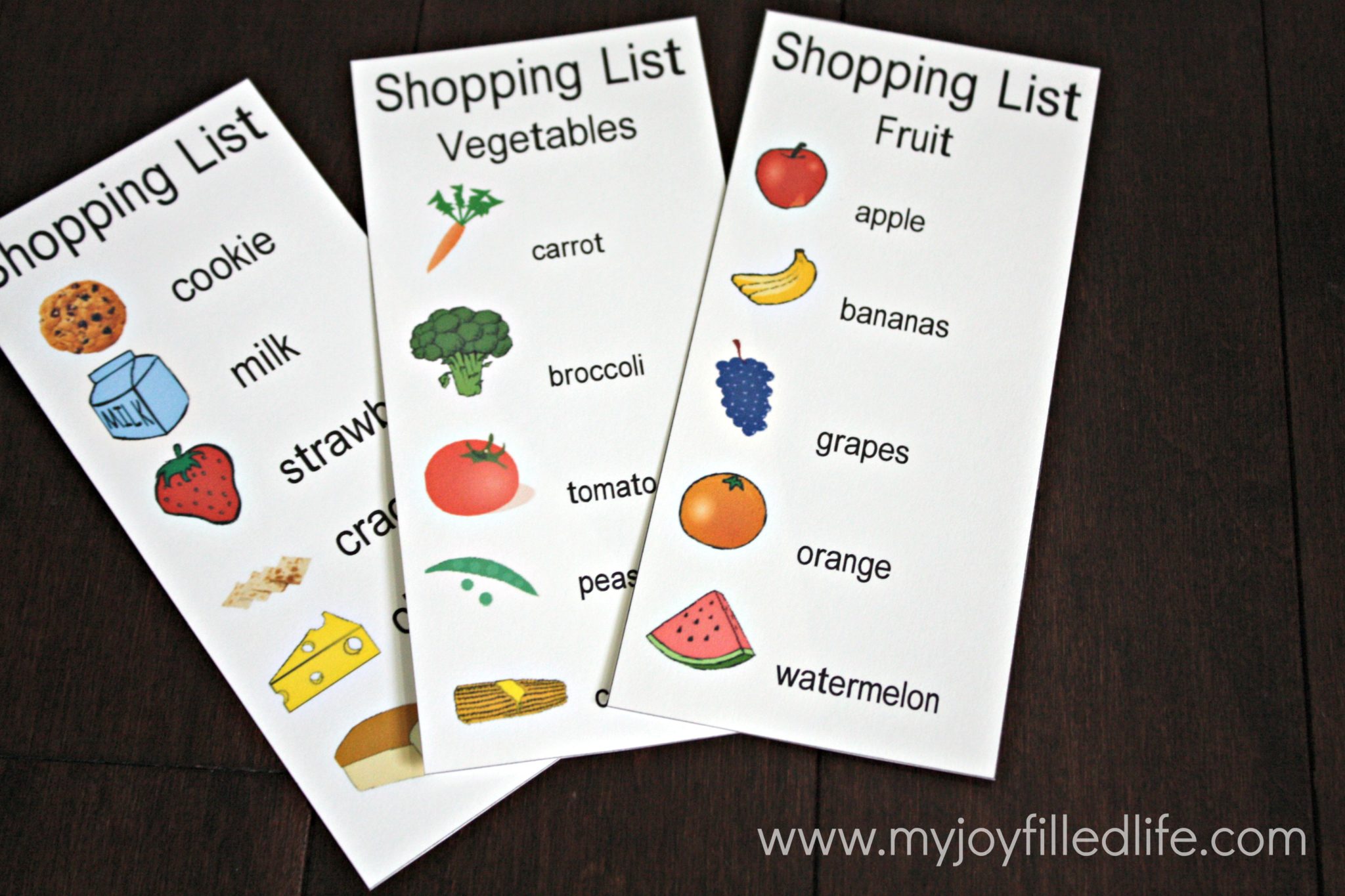 Free Printable Pretend Play Grocery Store Printables