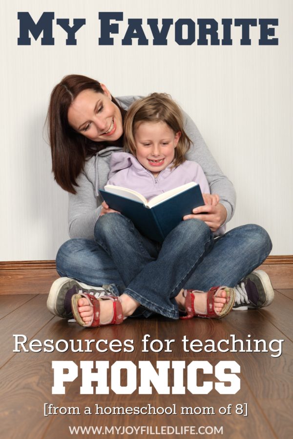 My Favorite Resources for Teaching Phonics - My Joy-Filled Life