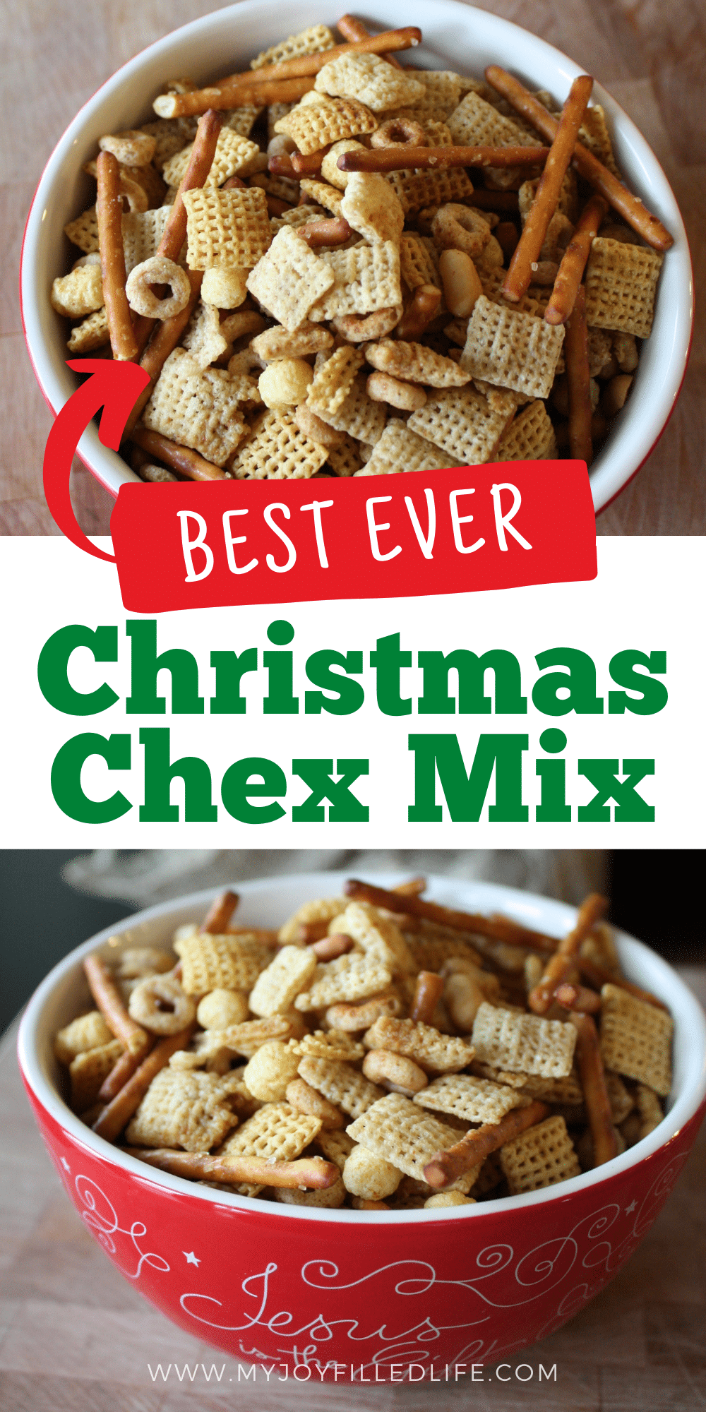 Christmas Chex Mix Recipe