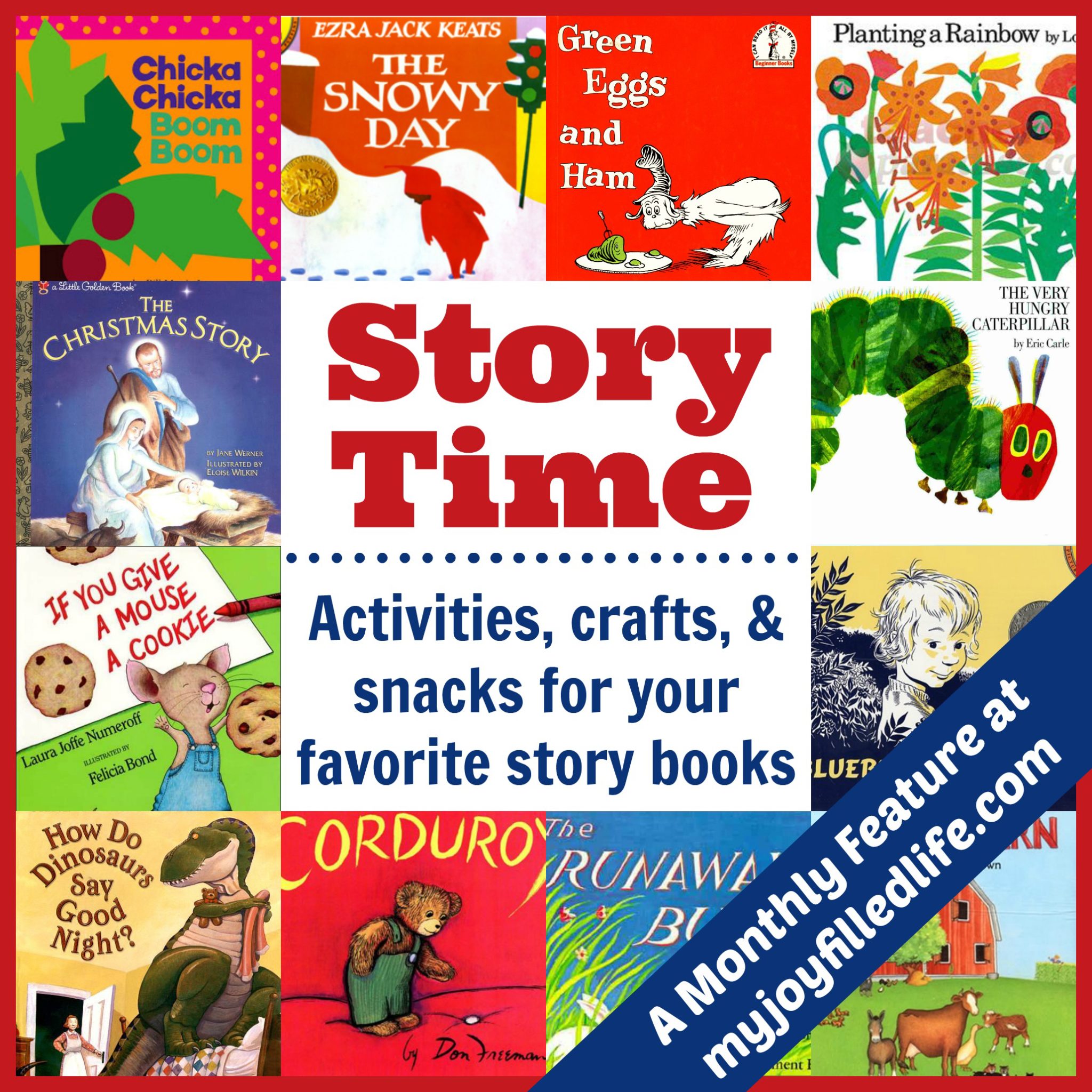 Corduroy Story Time Activities My Joy Filled Life