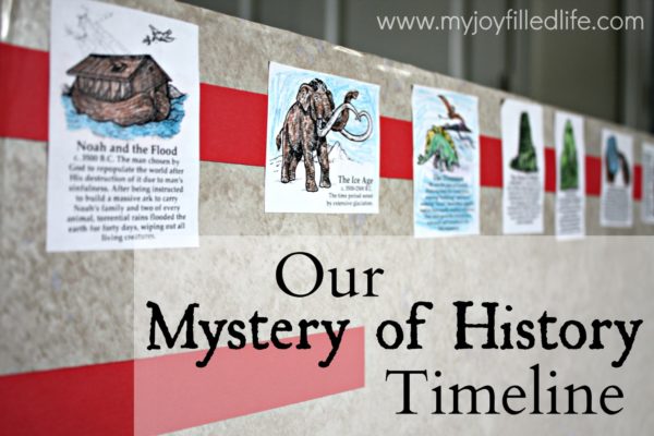 mystery of history timeline