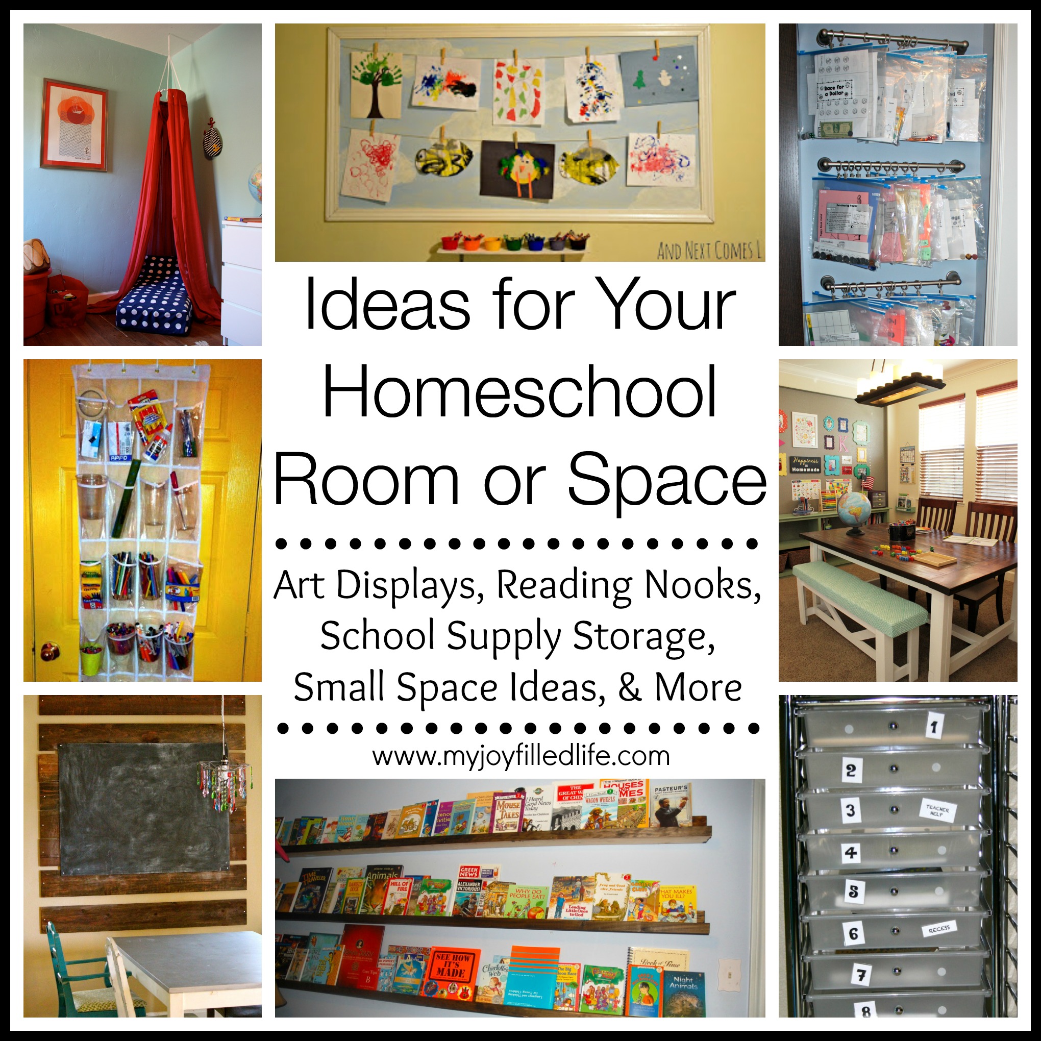 Homeschooling Organization Ideas - DIY Inspired