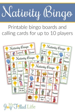 Printable Nativity Bingo Game