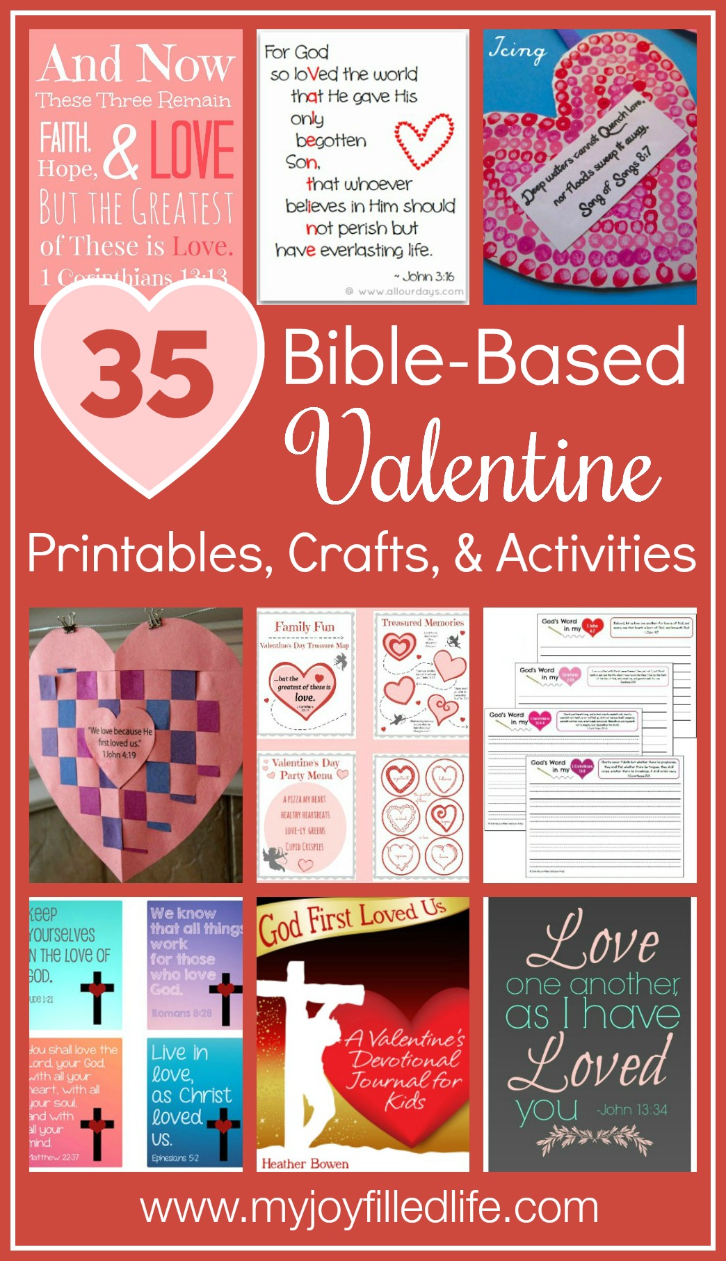 Valentines Day Bible Verse Printables Kids