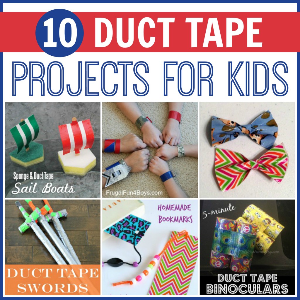 10 Duct Tape Projects for Kids - My Joy-Filled Life