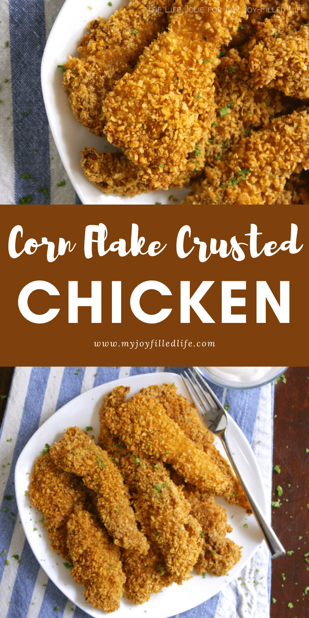 Corn Flake Crusted Chicken - My Joy-Filled Life