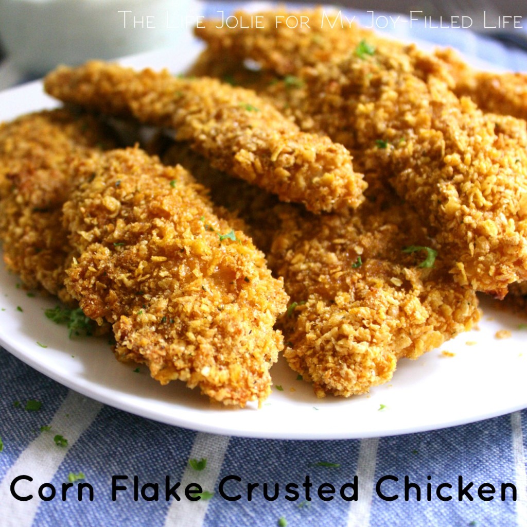 Corn Flake Crusted Chicken - My Joy-Filled Life