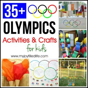 35+ Olympics Activities & Crafts for Kids - My Joy-Filled Life