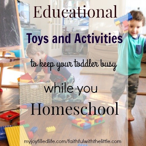 Best Gifts for Toddlers - Keep Them Occupied so Mom Can Get More Done -  Organized Home School