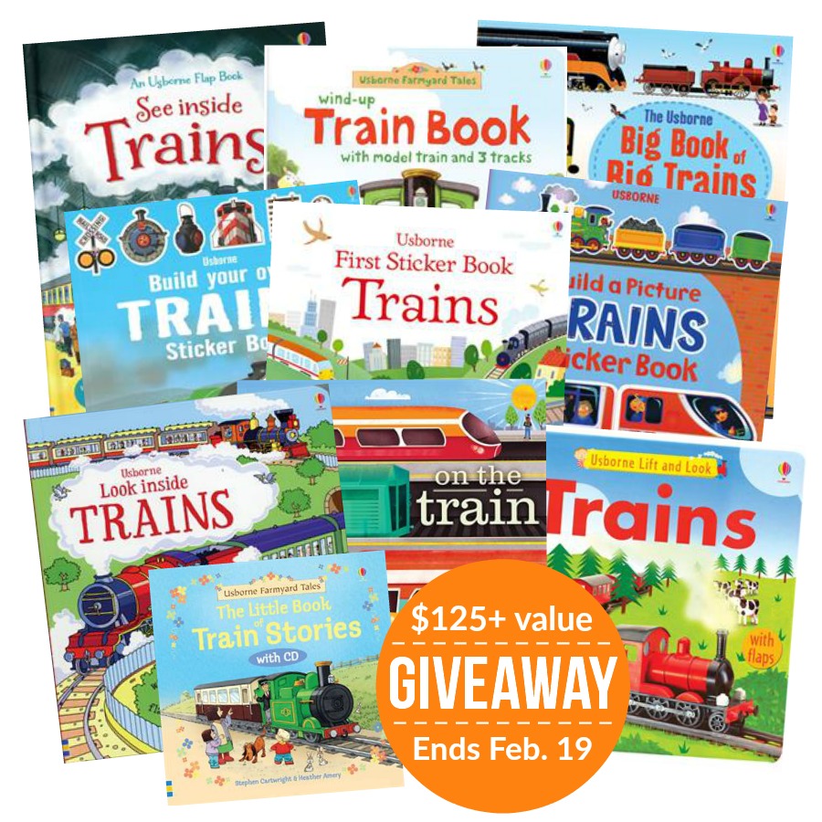 The Best Books for Train-Loving Kids & a BIG Giveaway! - My Joy-Filled Life