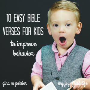 10 Easy Bible Verses for Kids - My Joy-Filled Life