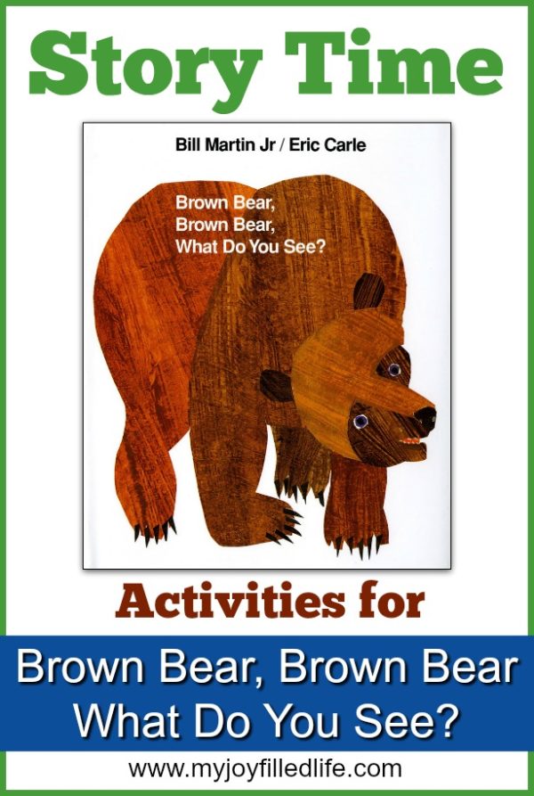 Brown Bear, Brown Bear Story Time Activities - My Joy-Filled Life