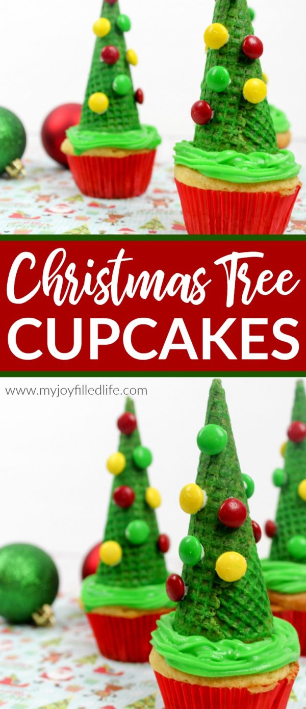 Christmas Tree Cupcakes - My Joy-Filled Life