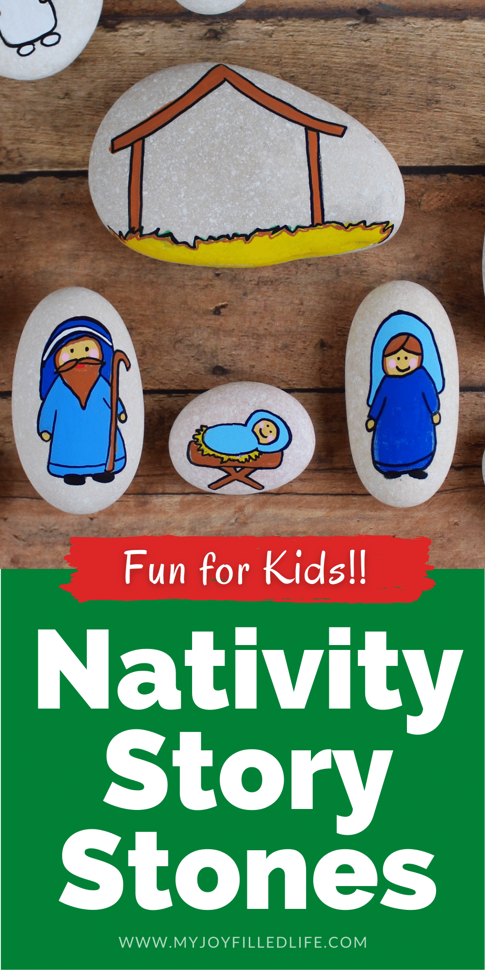Nativity Story Stones - My Joy-Filled Life