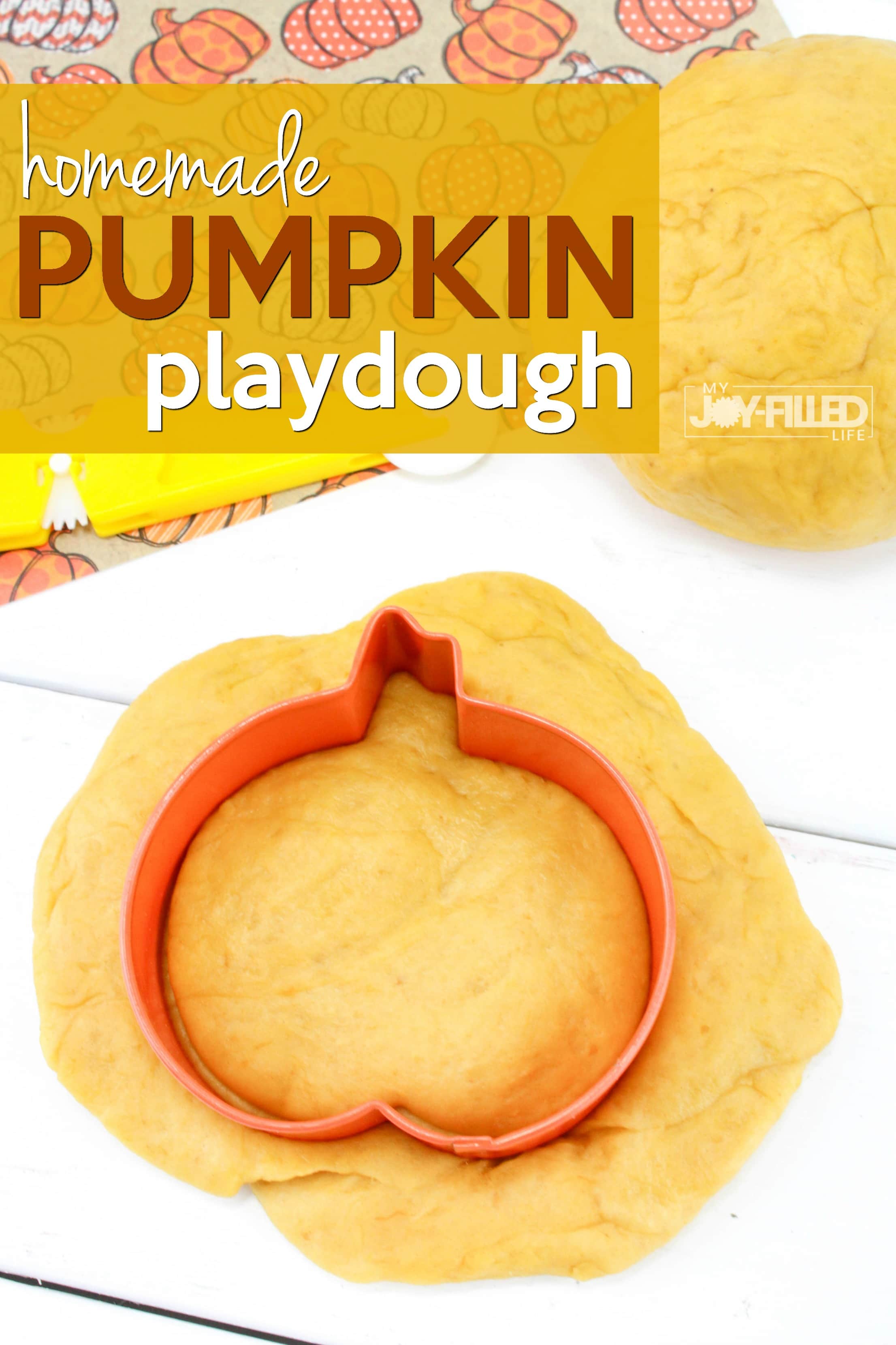 Homemade Pumpkin Playdough My Joy Filled Life   Homemade Pumpkin Playdough Pin 1 