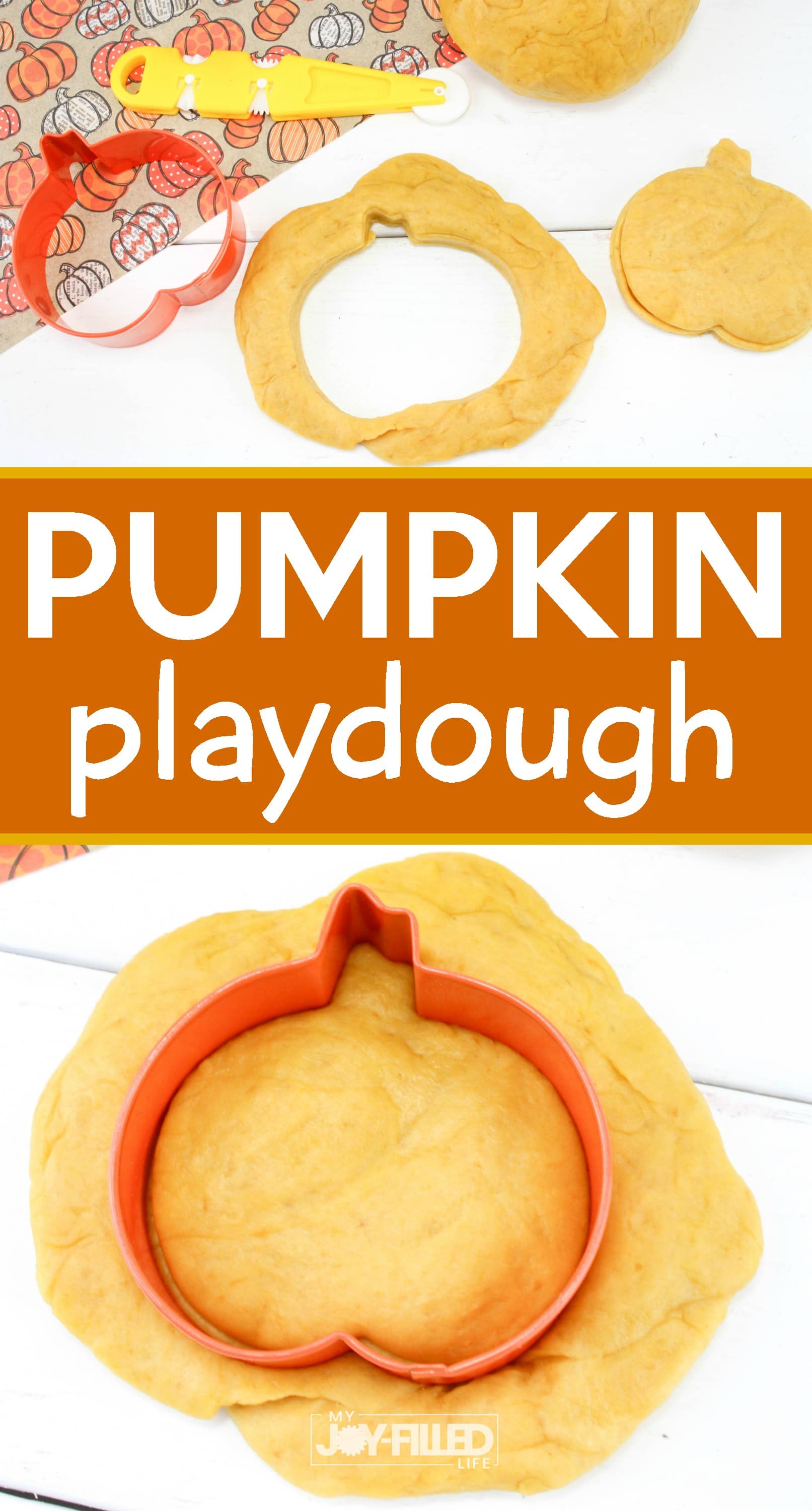 Homemade Pumpkin Playdough My Joy Filled Life   Pumpkin Playdough Pin 2 