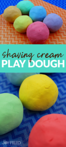 Shaving Cream Play Dough - My Joy-Filled Life