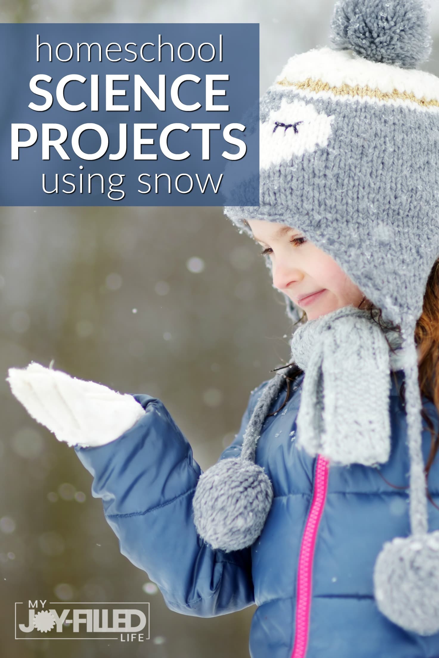 Homeschool Science Projects Using Snow - My Joy-Filled Life