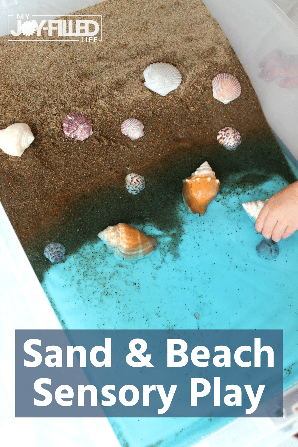 Beach Sensory Bin - My Joy-Filled Life