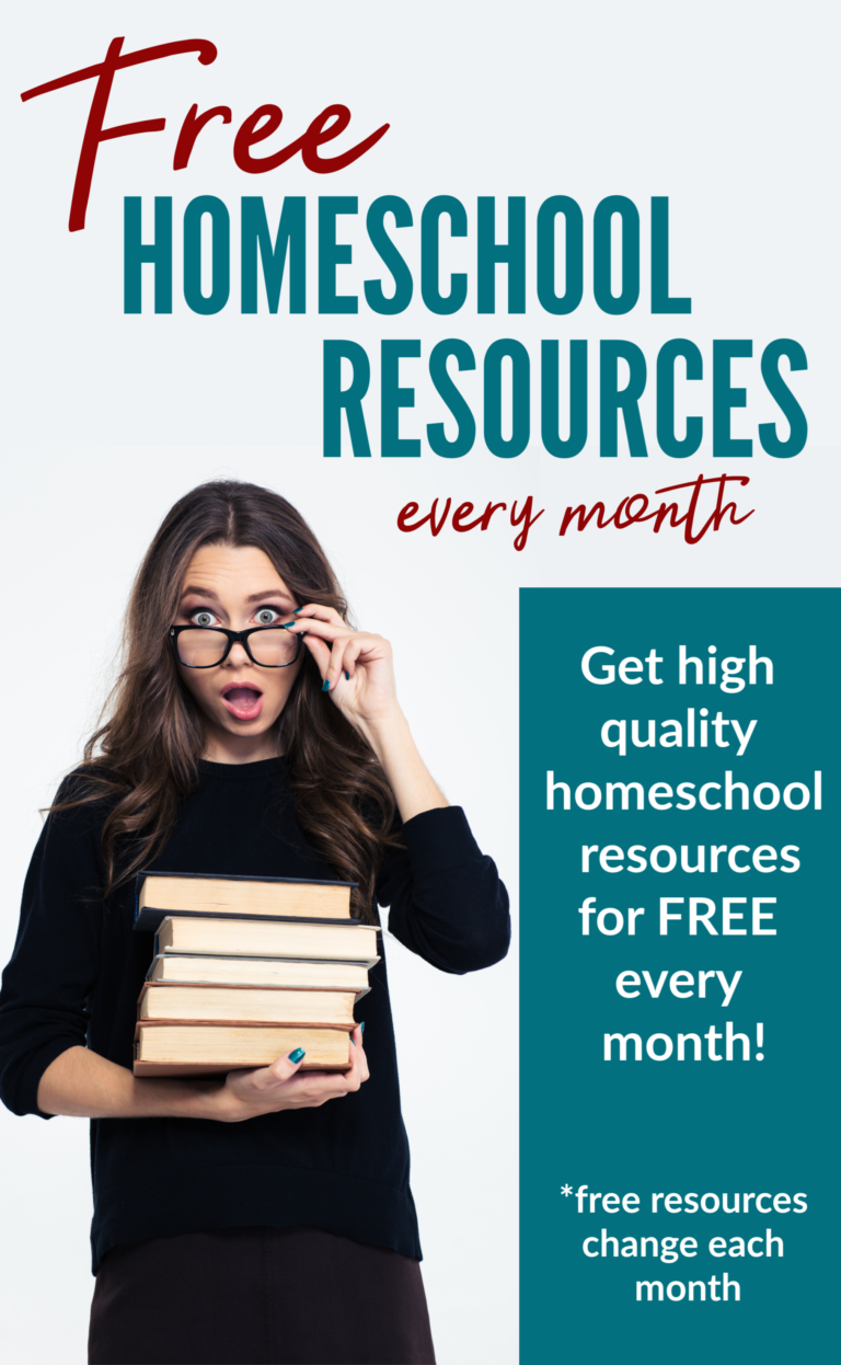 FREE Homeschool Resources Monthly - My Joy-Filled Life