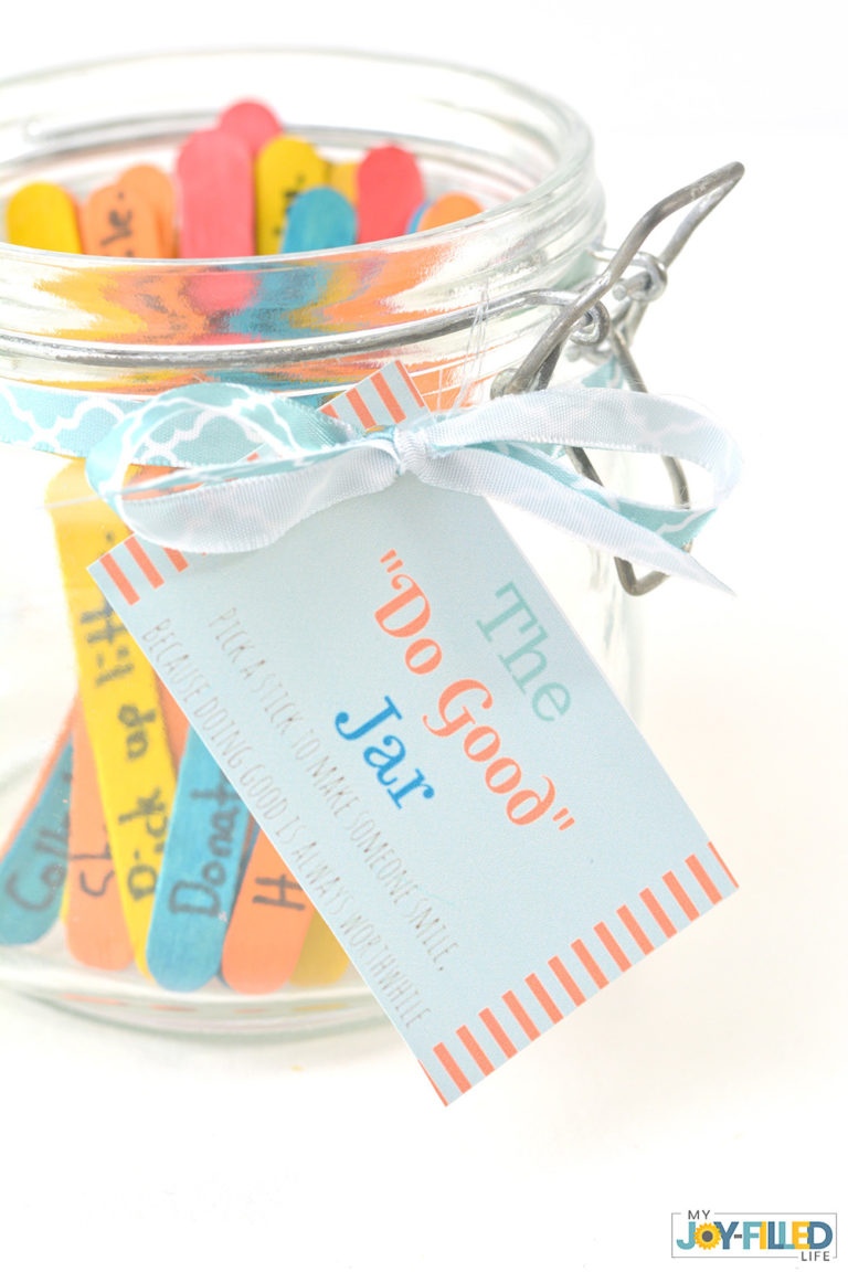 Random Acts of Kindness Jar for Kids