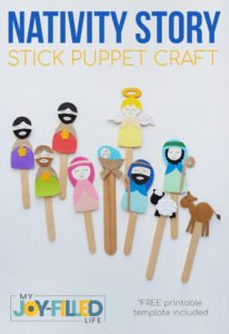 Nativity Story Puppet Craft - My Joy-Filled Life