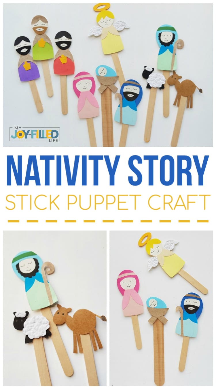 Nativity Story Puppet Craft - My Joy-Filled Life