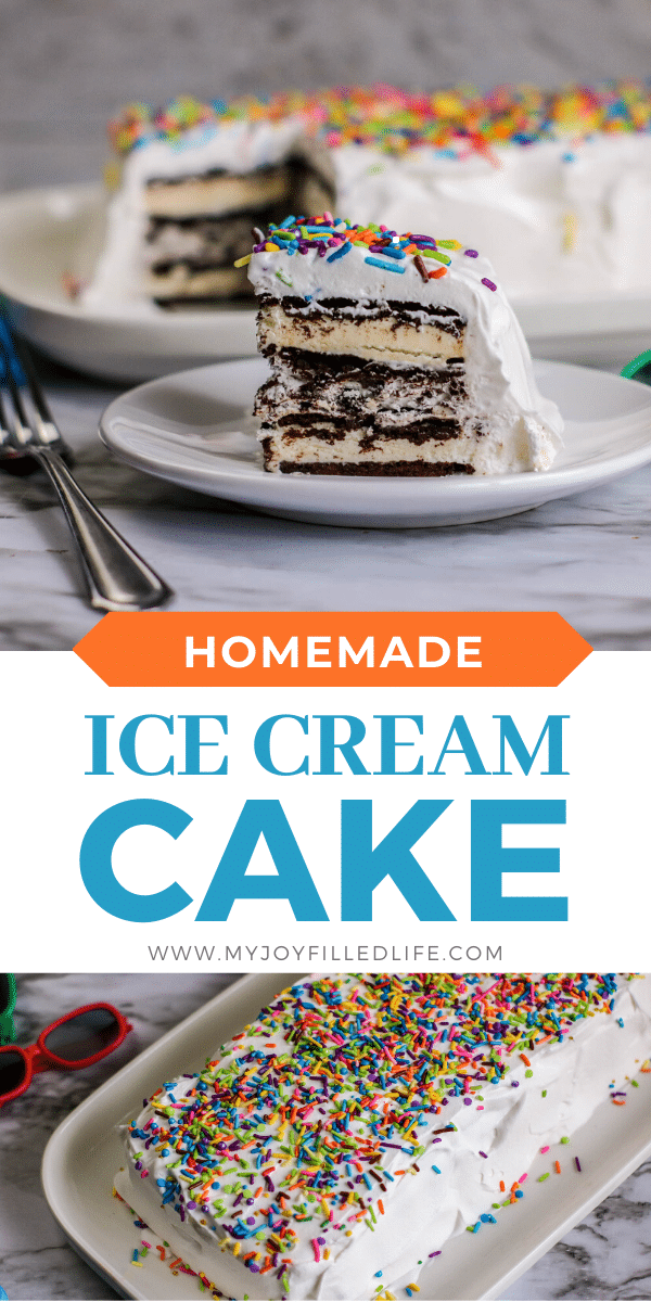 Homemade Ice Cream Cake