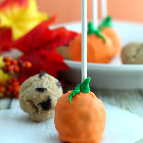 Cookie Dough Pumpkin Pops [Gluten Free] - My Joy-Filled Life