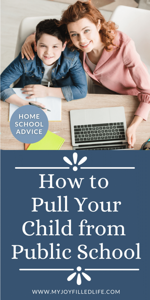 How to Pull Your Child from Public School (and Start Homeschooling)