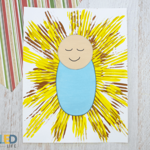 Baby Jesus in the Manger Craft for Kids - My Joy-Filled Life