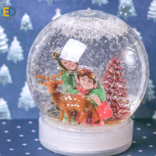 DIY Photo Snow Globe with Picture - My Joy-Filled Life