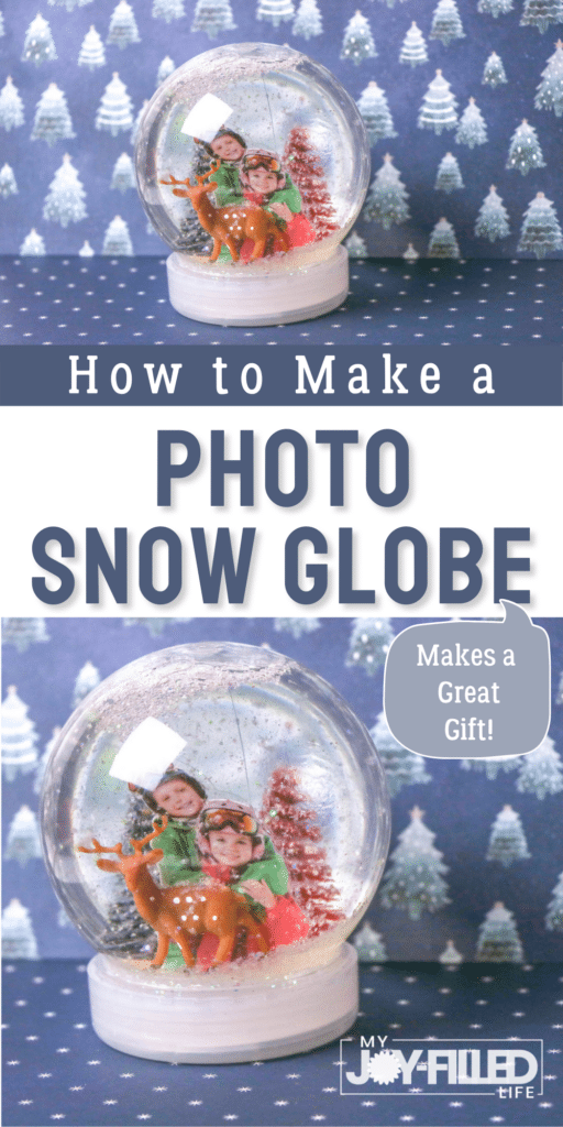 DIY Photo Snow Globe with Picture - My Joy-Filled Life