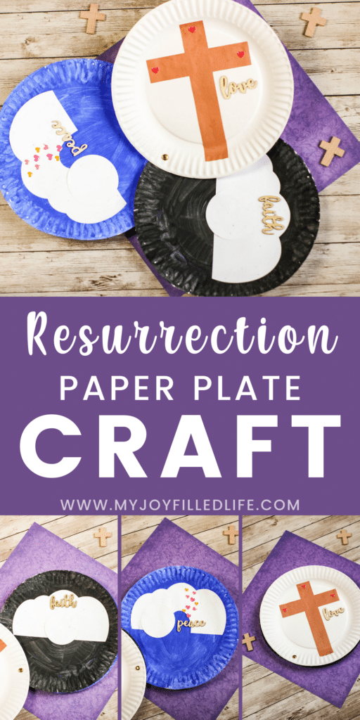 Paper Plate Resurrection Craft For Easter - My Joy-filled Life