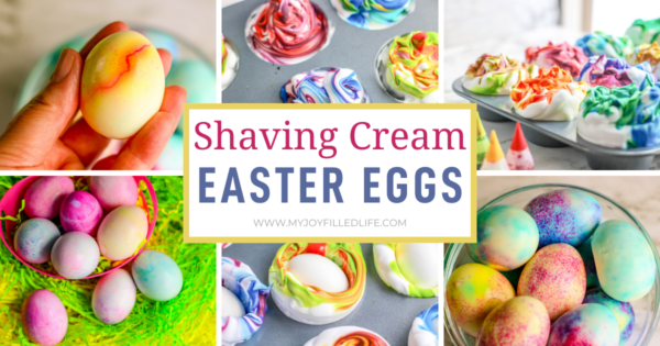 Shaving Cream Easter Eggs (Unique Dye Method!) - My Joy-Filled Life