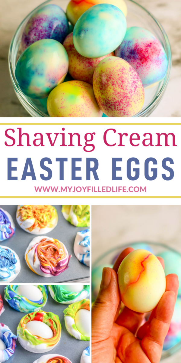 Shaving Cream Easter Eggs (Unique Dye Method!) - My Joy-Filled Life