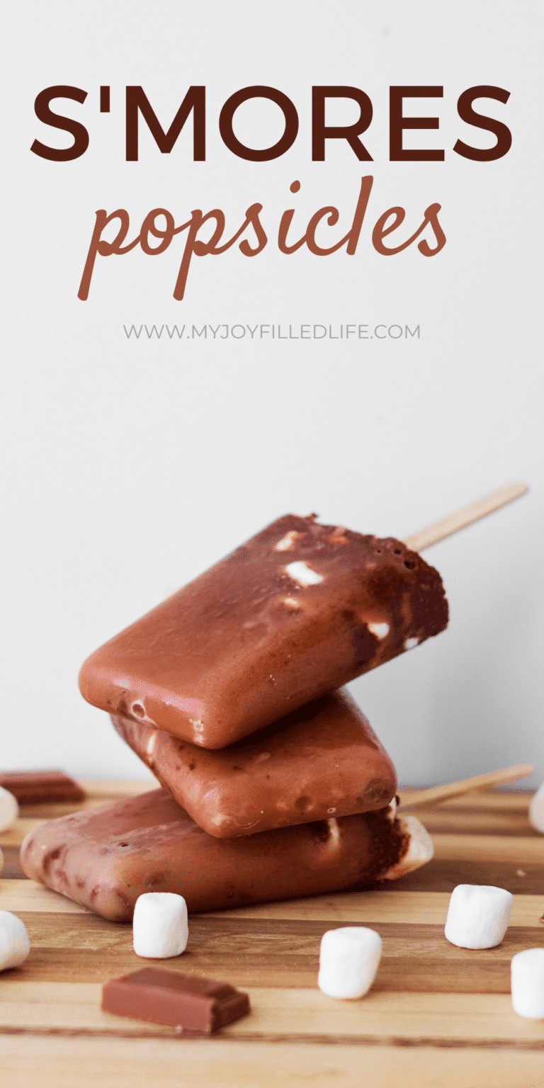 Easy Chocolate Smores Popsicles - My Joy-Filled Life