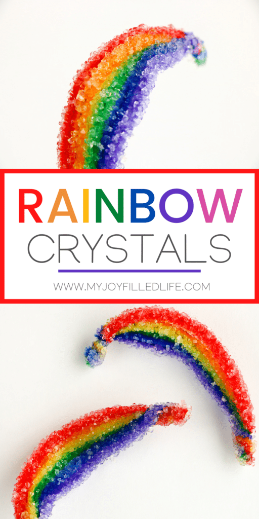 Growing Crystals into Beautiful Rainbows - My Joy-Filled Life