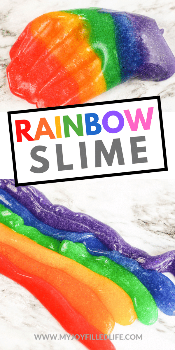 Rainbow Slime - My Joy-Filled Life