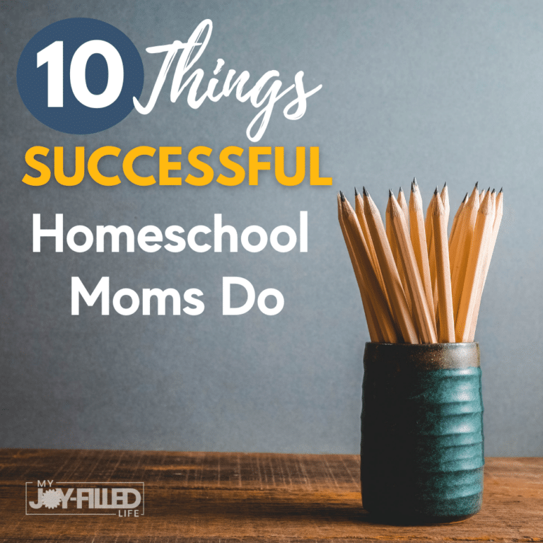 Successful Homeschool Mom square - My Joy-Filled Life