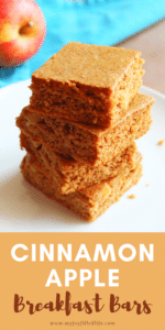 Apple Cinnamon Breakfast Bars - My Joy-Filled Life