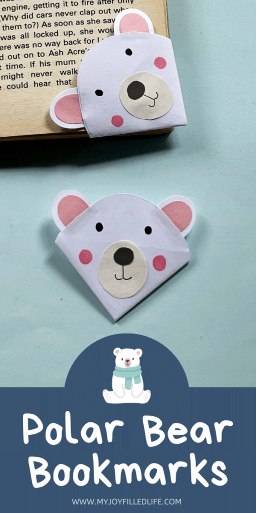 How to Make Polar Bear Bookmarks - My Joy-Filled Life