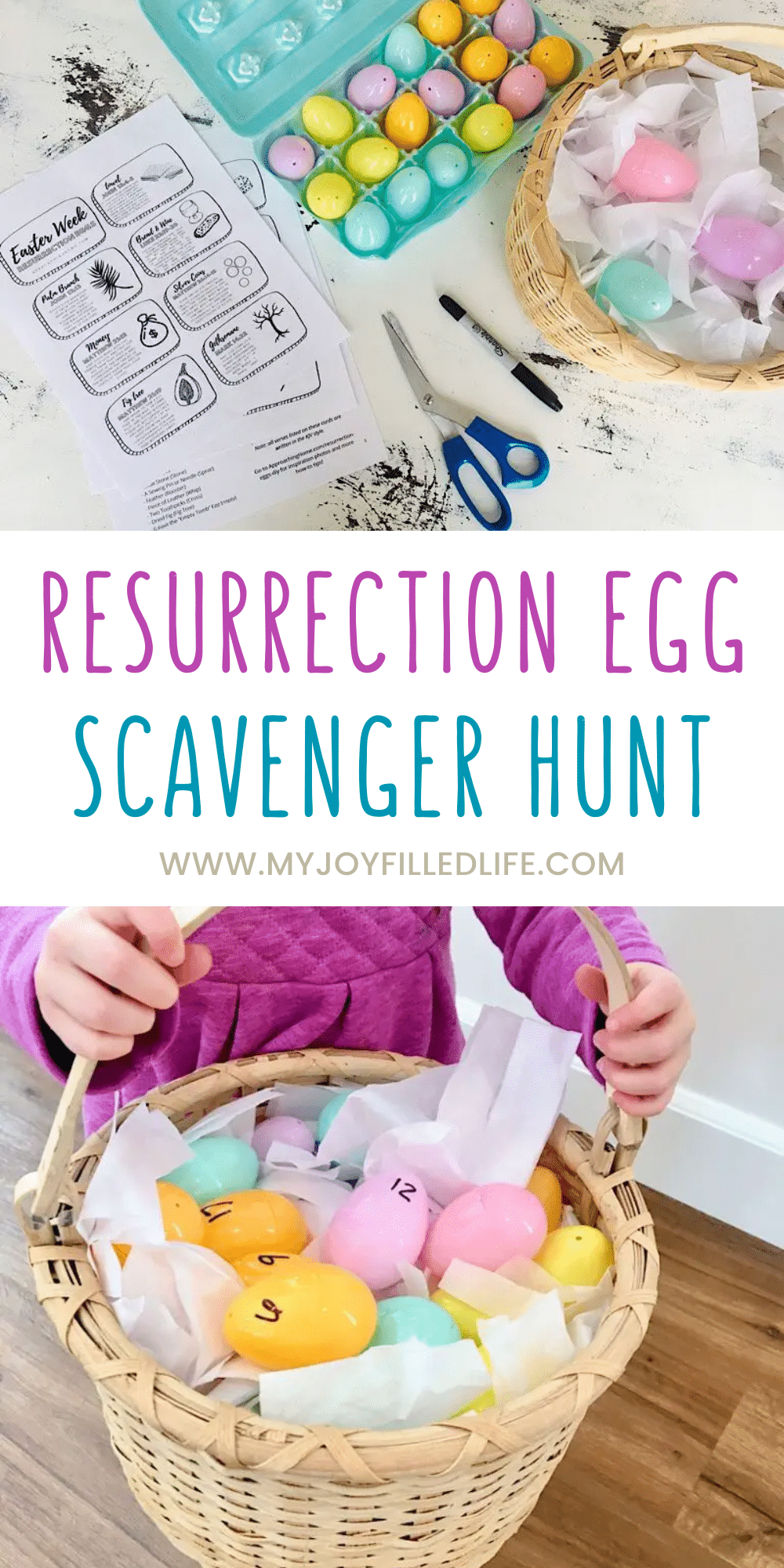 Resurrection Egg Scavenger Hunt - My Joy-filled Life