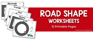 Road Shape Worksheets - My Joy-Filled Life